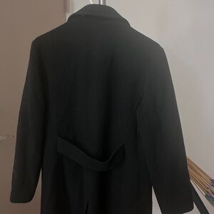 Land’s End Trench Coat, size 10P, Black